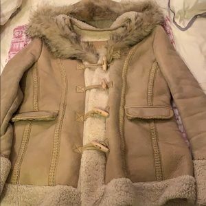 Mackage ladies shearling jacket